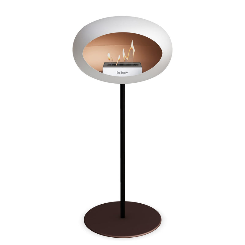 Le Feu Steel High Dome <br>White
