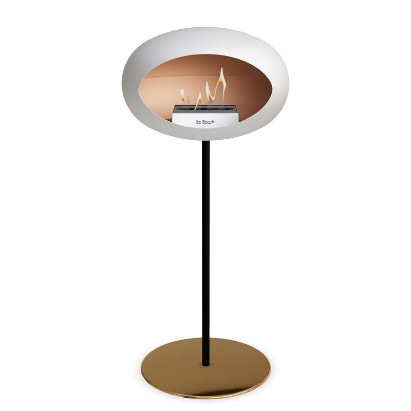 Le Feu Steel High Dome <br>White