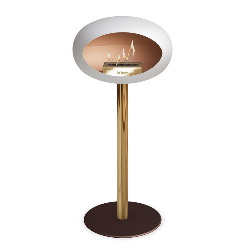 Le Feu Steel High Dome <br>White
