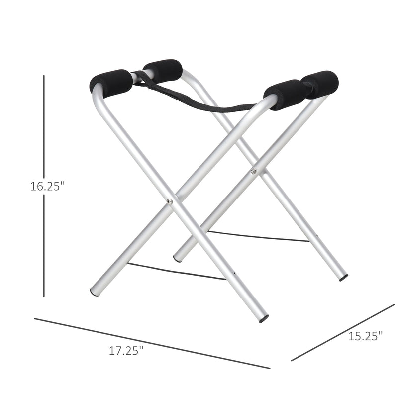 Soozier 2 Pieces Kayak Stand Freestanding Paddle Board Ground Storage Rack Premium Accessories for Boat  Float Mat  Canoe