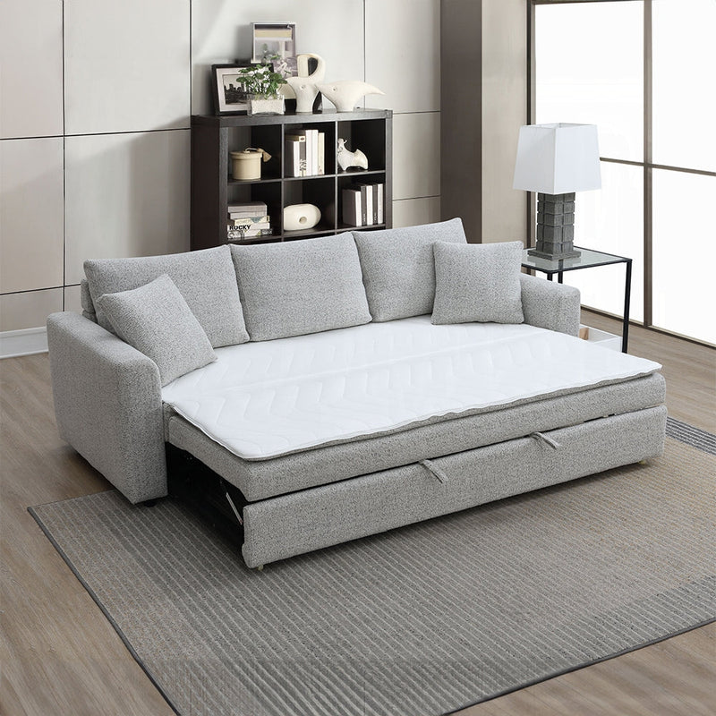 Bairro Condo Size Sleeper Sofa - Grey