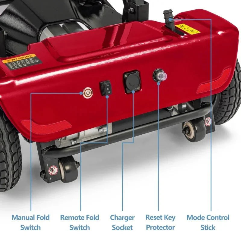 Matrix Lite - Lightweight Foldable Mobility Scooter with Automatic Folding
