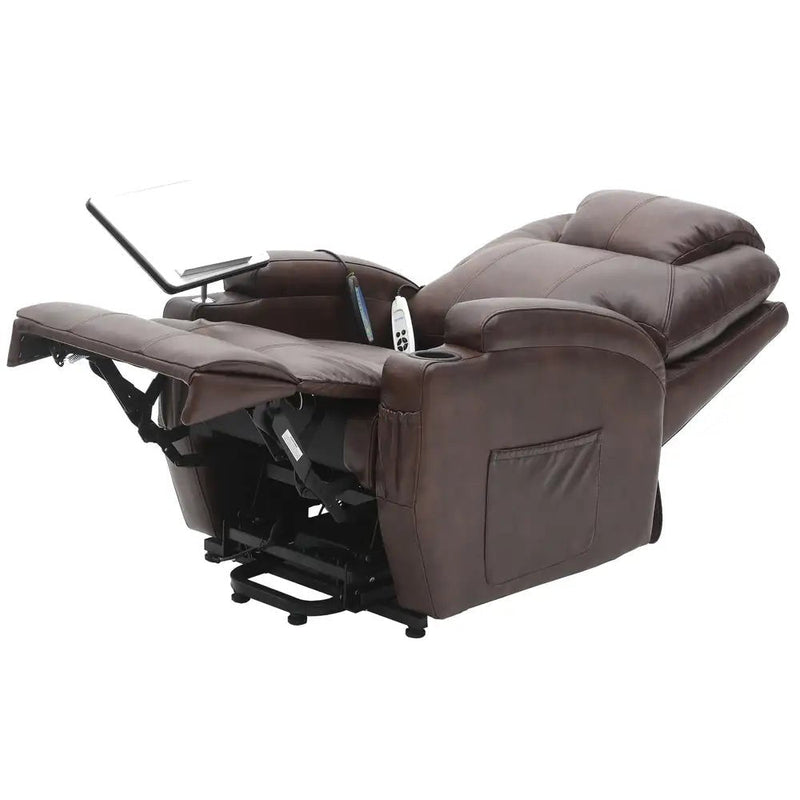 Mercury  Infinite Position Leather Lift Chair (2 motor, H & M)