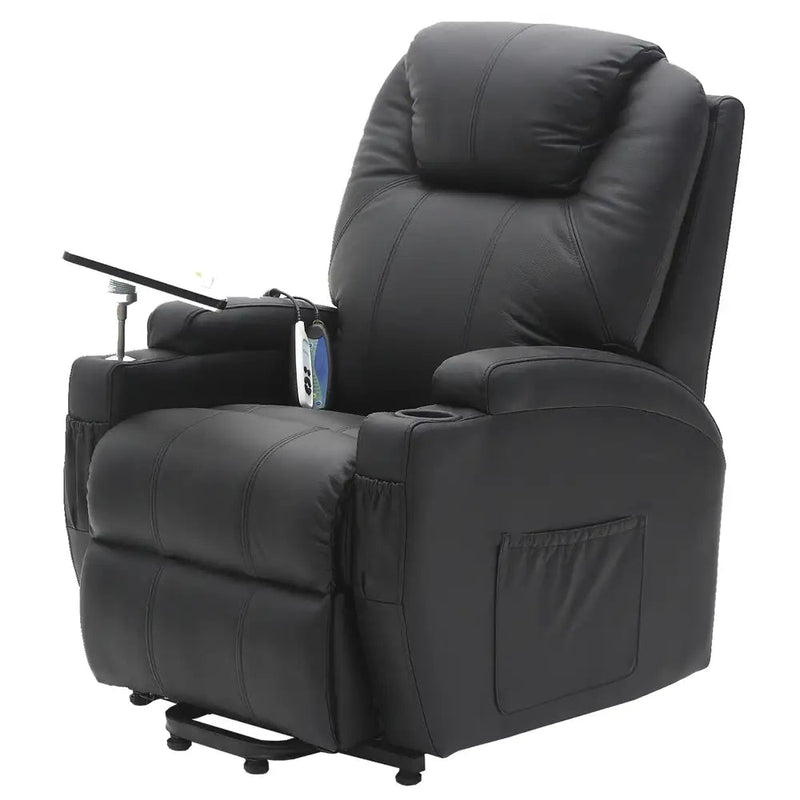 Mercury  Infinite Position Leather Lift Chair (2 motor, H & M)