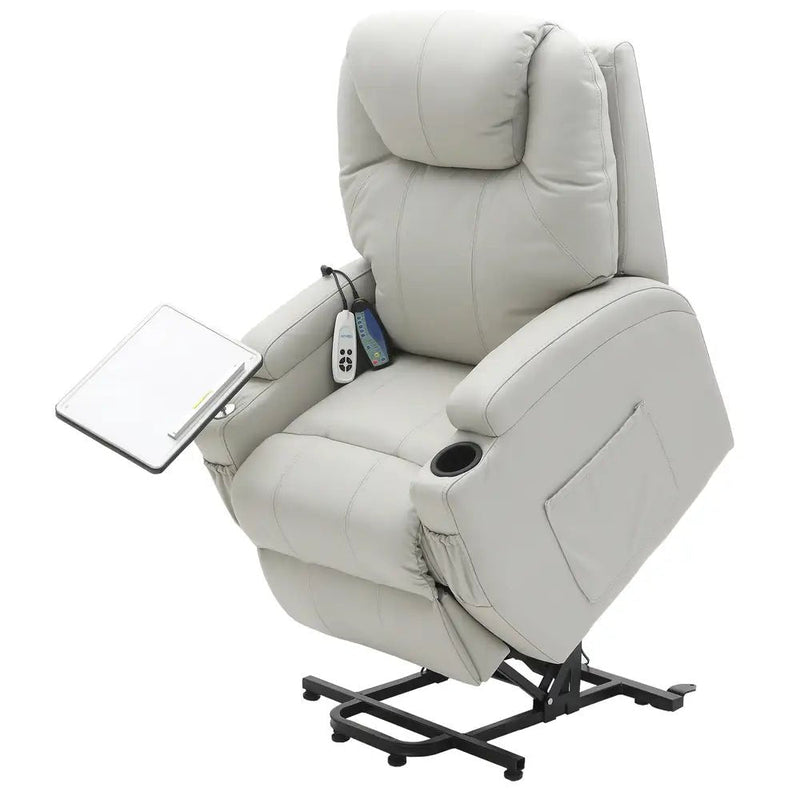 Mercury  Infinite Position Leather Lift Chair (2 motor, H & M)