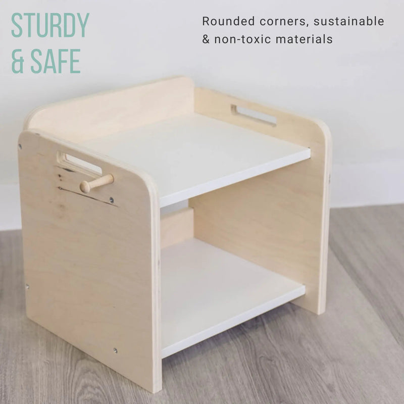 PAPAYA Shelf - Montessori Organization Mini Shelf
