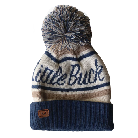 Little Buck Backwoods Pom Toque