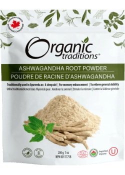 ORGANIC TRADITIONS Ashwagandha Powder - Home & Well