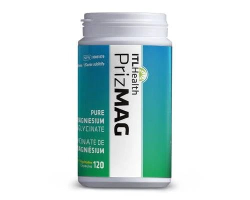 ITL HEALTH PrizMAG - Magnesium Bisglycinate 120ct - Home & Well