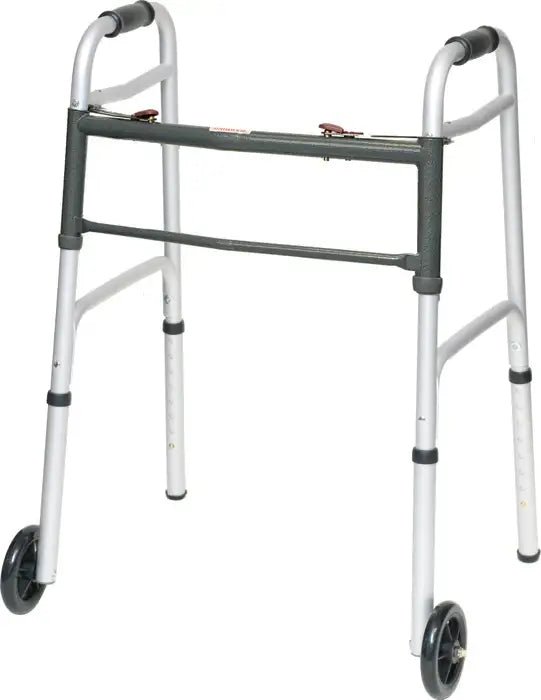 ProBasics Aluminum Two-Button Release Folding Walker