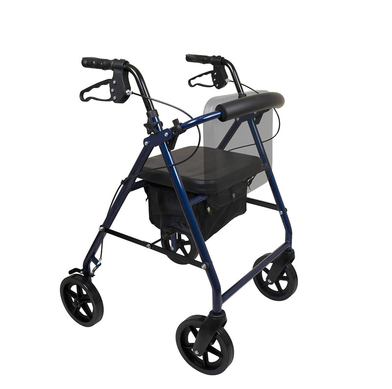 ProBasics Deluxe Aluminum Rollator with 8-inch Wheels