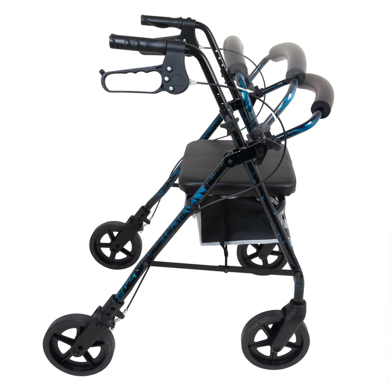 Basic Rollator ProBasics Deluxe Aluminum Rollator with 8-inch Wheels — Home & Well
