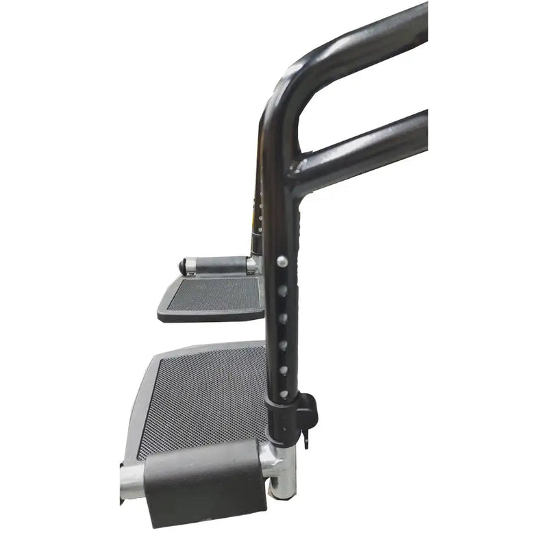 Replacement footrest for Wheelchair - Steel in Black