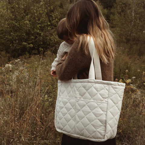 Dans le Sac - Adjustable quilted diaper bag