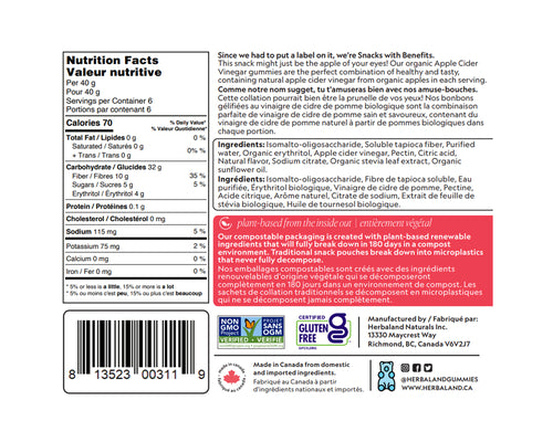 HERBALAND Apple Cider - Eco Sized - Home & Well 