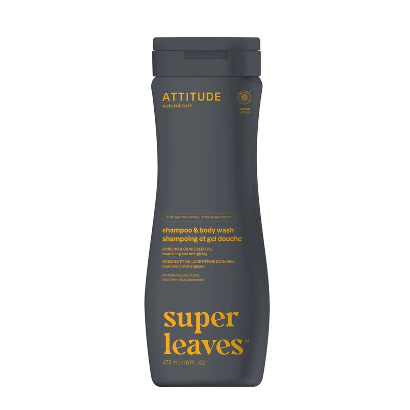 ATTITUDE MEN 2in1 Shampoo & Body - Sport - Home & Well 