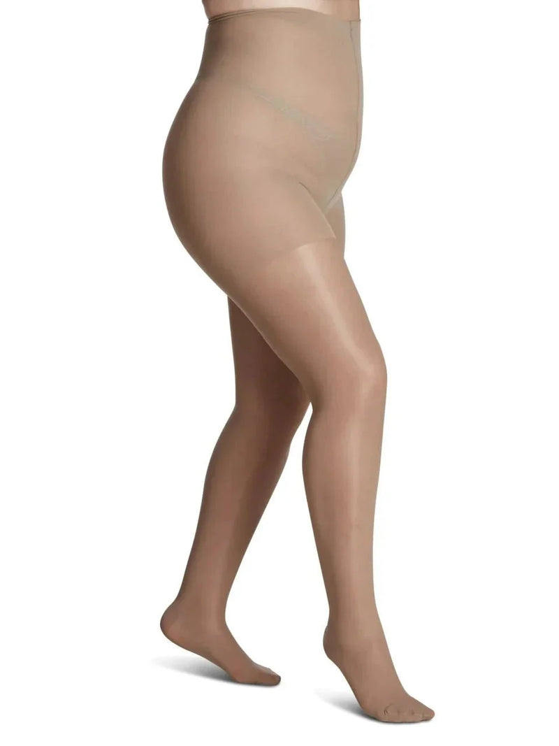Sigvaris 120 Sheer Fashion Compression Socks 15-20 mmHg Pantyhose For Women Closed Toe