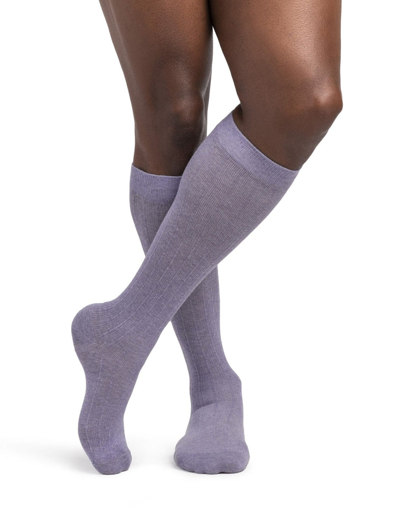 Sigvaris 190 Linen Compression Socks 15-20 mmHg Calf High For Men Closed Toe