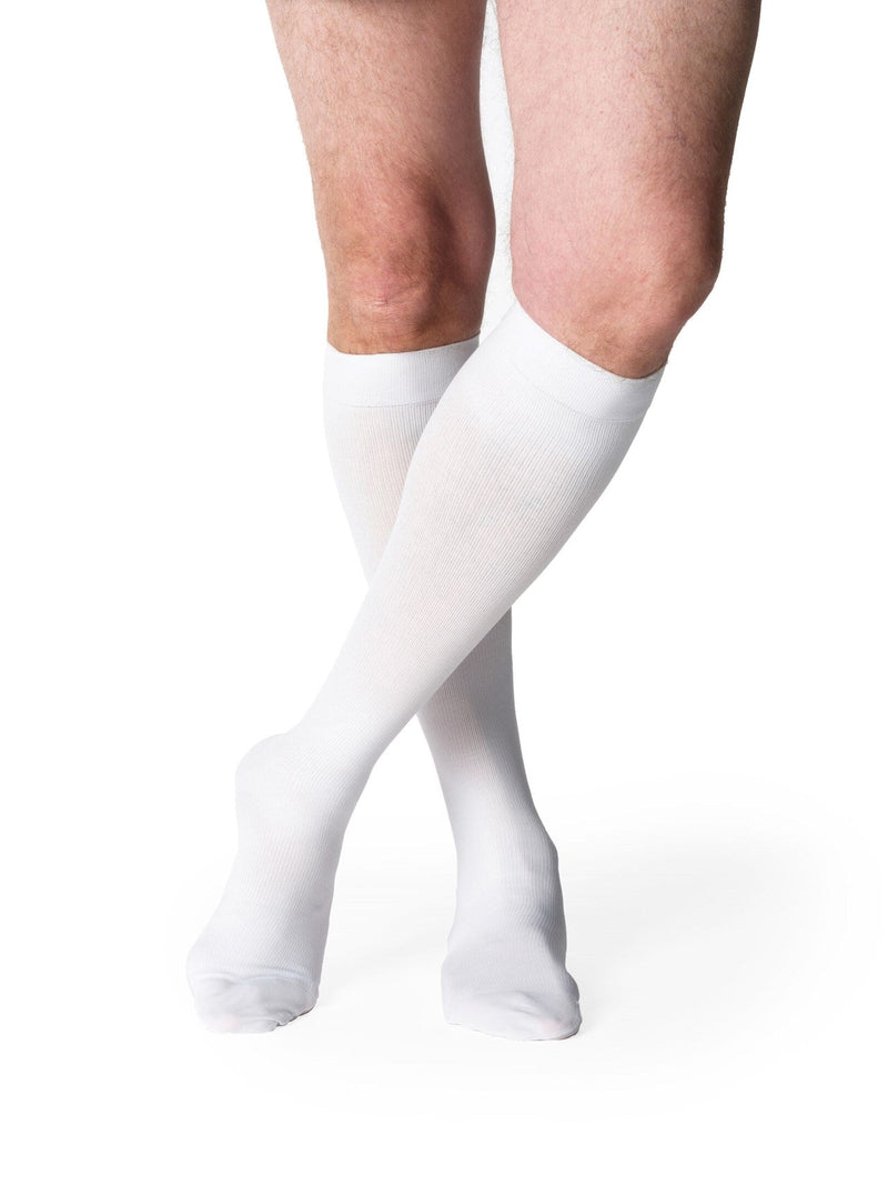 Sigvaris 230 Essential Cotton Compression Socks 30-40 mmHg Calf High for Women Closed Toe