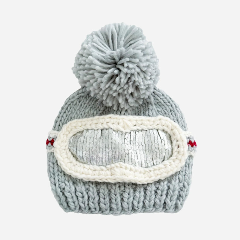Ski Goggles Beanie | Bowie Grey | The Blueberry Hill