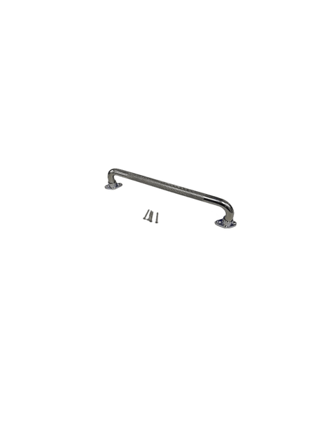 Stainless steel Grab bar c/w rotating flange