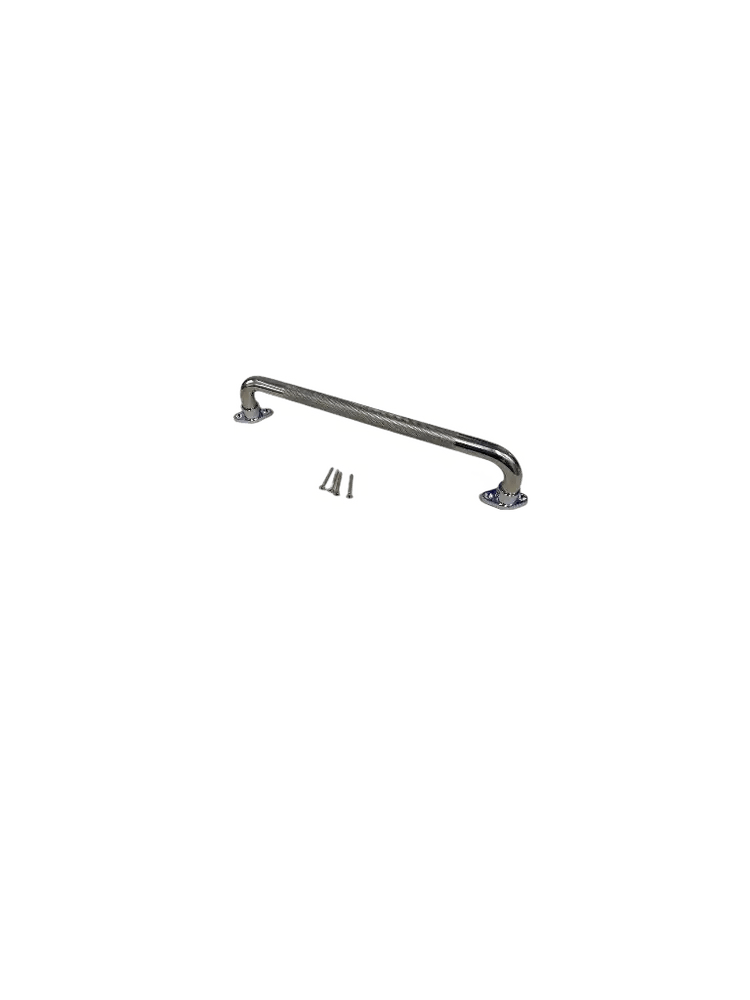 Stainless steel Grab bar c/w rotating flange