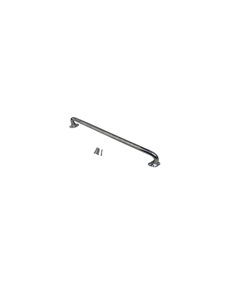 Stainless steel Grab bar c/w rotating flange