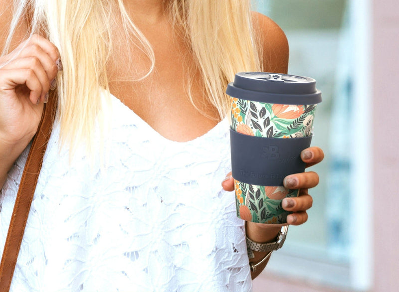 Eco-Friendly Reusable Bamboo Fiber Cup - Sustainable Travel Mug-  Sugar Bush - INNER 6