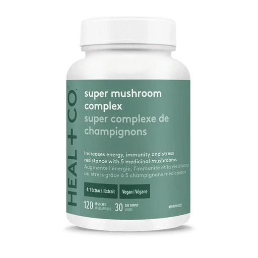 HEAL + CO. Super Mushroom Complex (4:1) 500mg - Home & Well