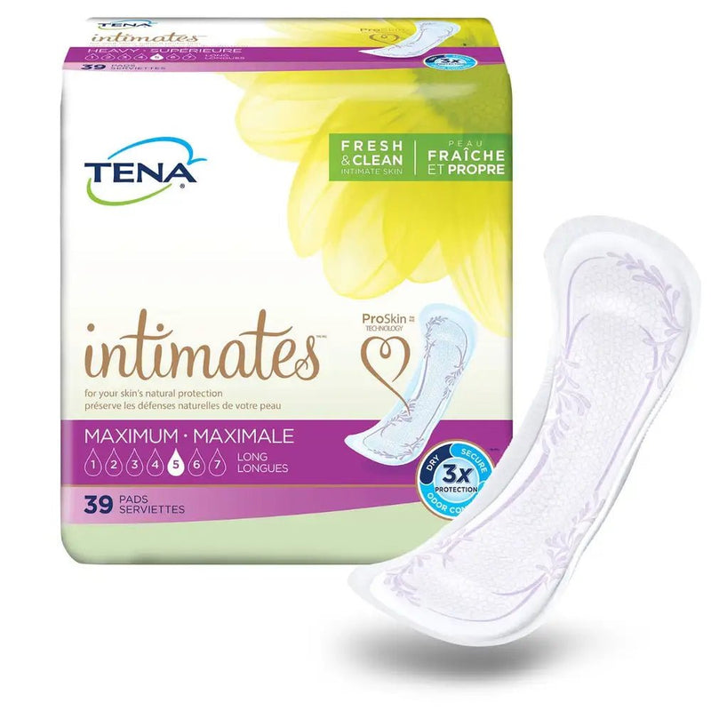 TENA Intimates Maximum Pads Long
