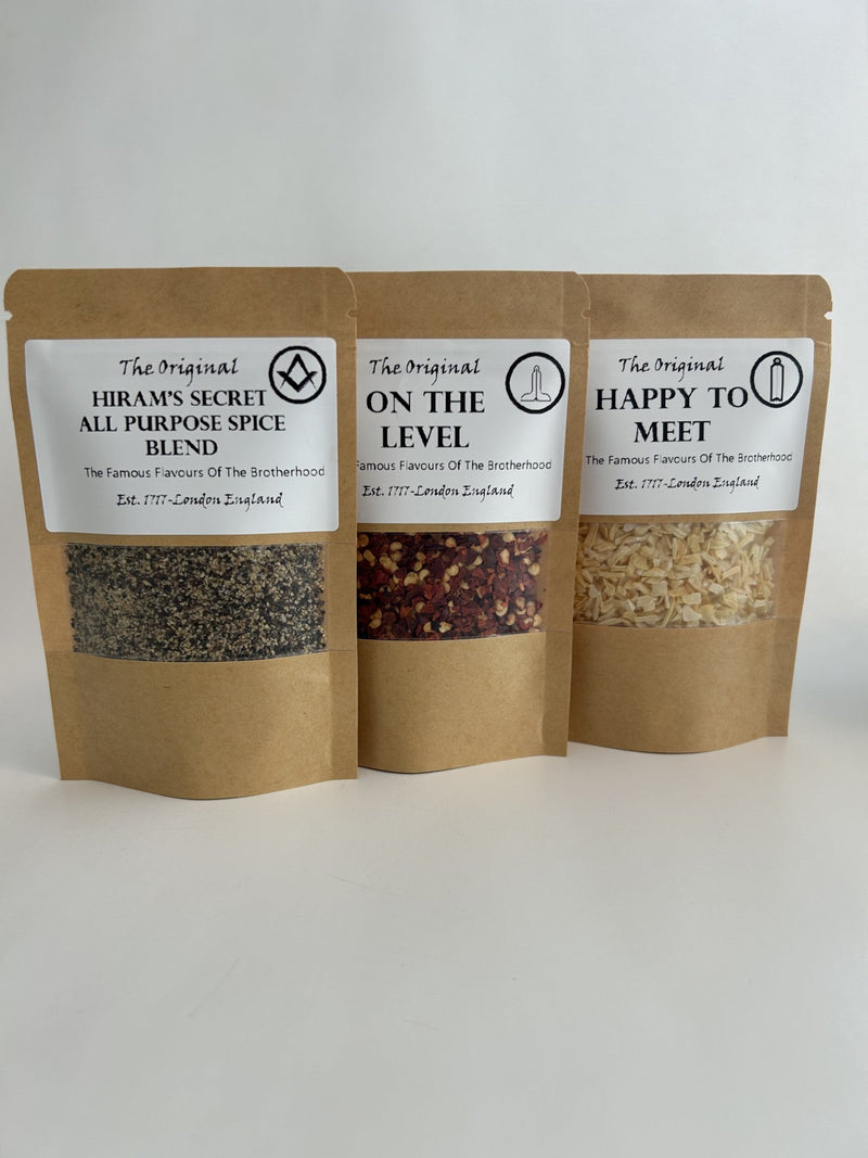 Gourmet Smoked Spices Combo Pack – Hiram’s Toolbox for Freemasons