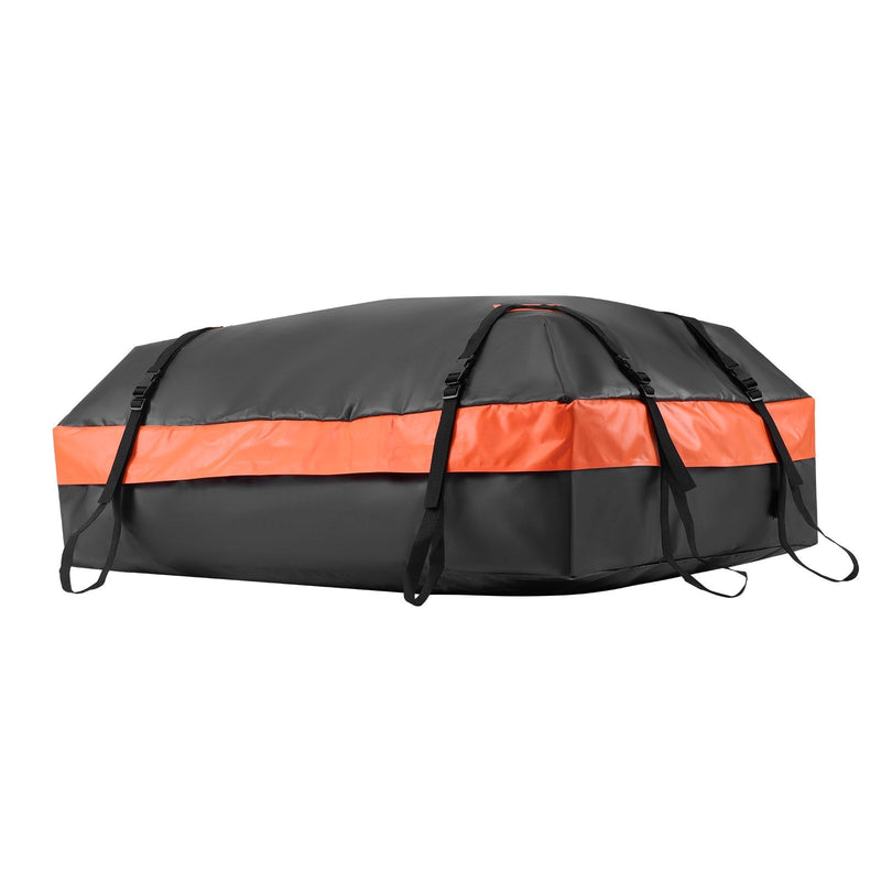 VEVOR Car Rooftop Cargo Carrier Bag 21 Cubic Feet Roof Cargo Carrier 840D PVC