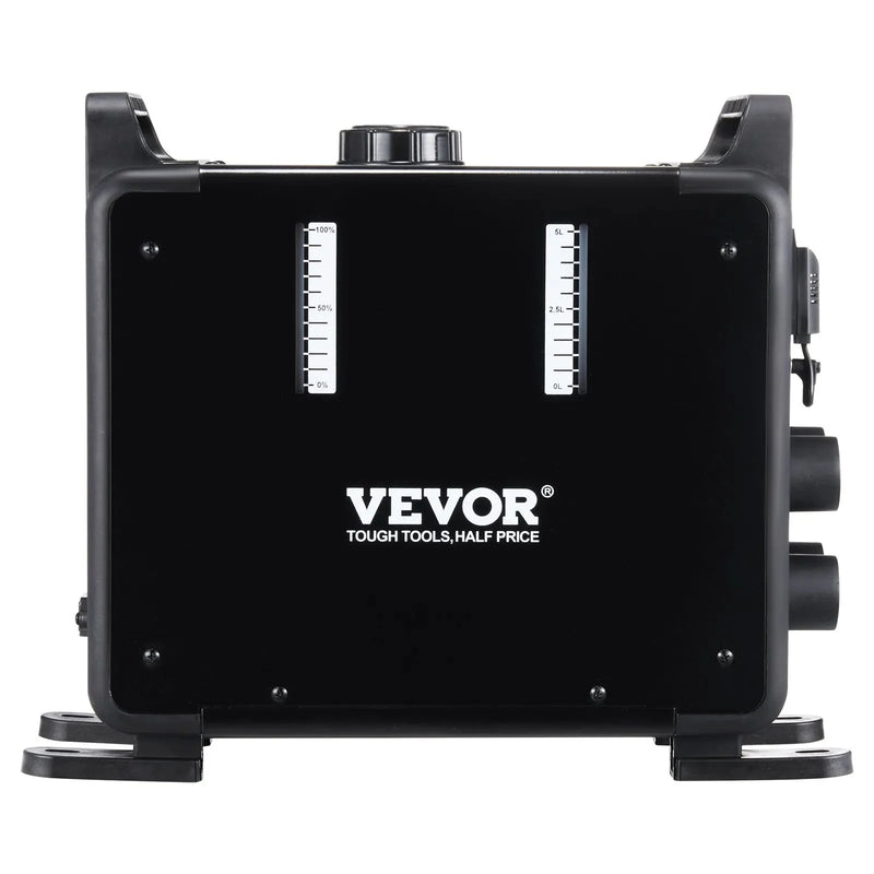 VEVOR 8KW Diesel Heater, 12V/24V All-in-One Diesel Air Heater, Bluetooth App, Remote Control & Display, CO Alarm, Fast Heating Vertical Portable Heater for Vehicles & Garage