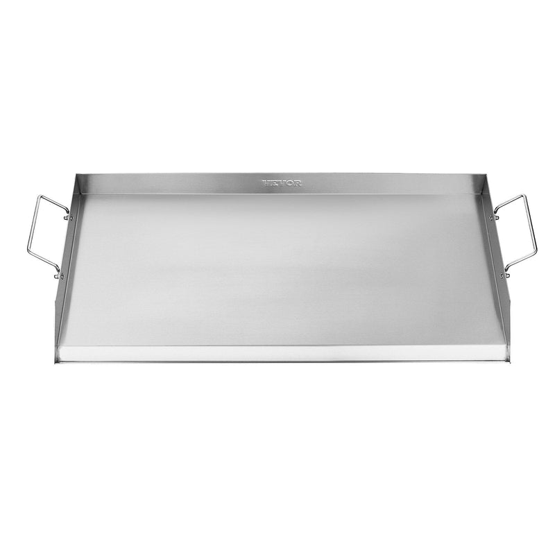 VEVOR 32x16 in Flat Top Griddle Stainless Steel Universal BBQ Grill Pan Cookware