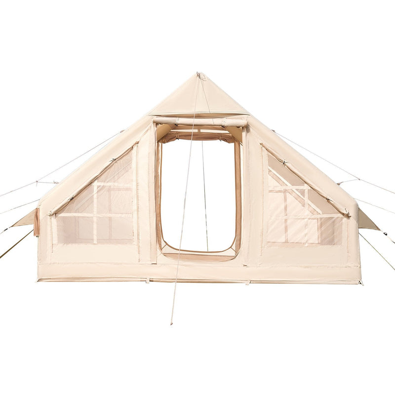 VEVOR Inflatable Tent for Camping 3-5 Person Glamping Tent with Pump Easy Set up