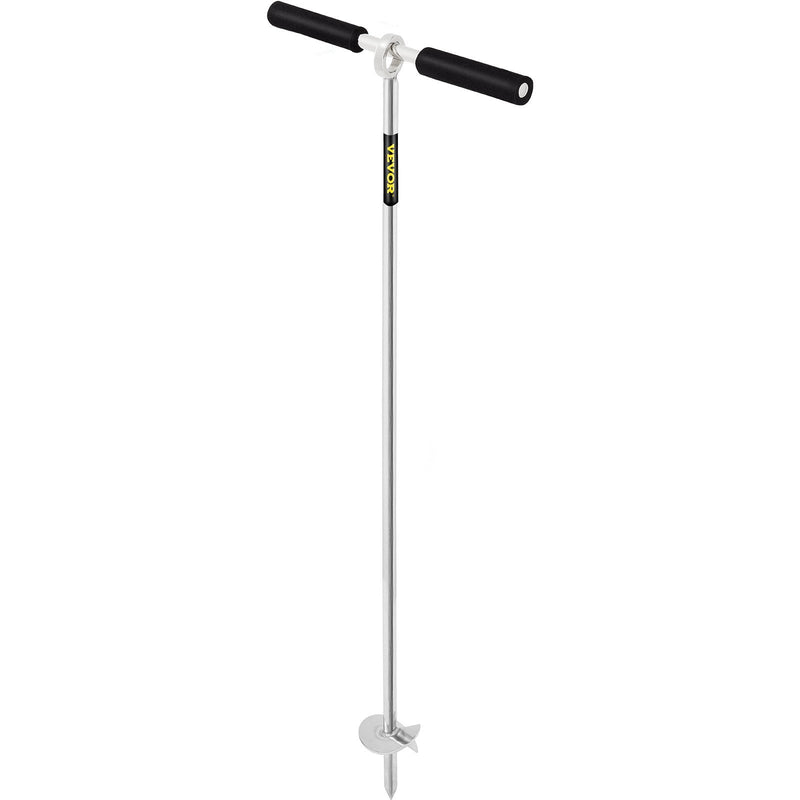 VEVOR Sand Anchor, 36" Length Auger to the Beach and Sandbar, 316 Stainless Steel Screw Anchor w/ Removable Handle, Bungee Line & Carry Bag, for Jet Ski PWC Pontoon Kayak