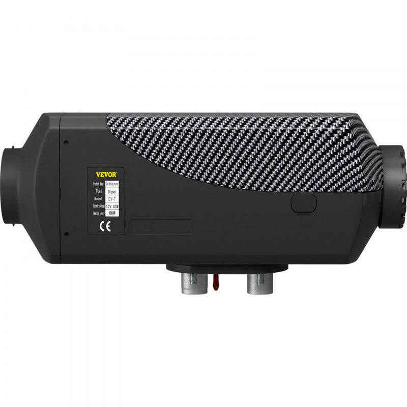VEVOR 8KW Diesel Air Heater Muffler Diesel Heater 12V Remote Control Diesel Parking Heater with LCD Switch for Car Trucks Motor-home Boat and Bus