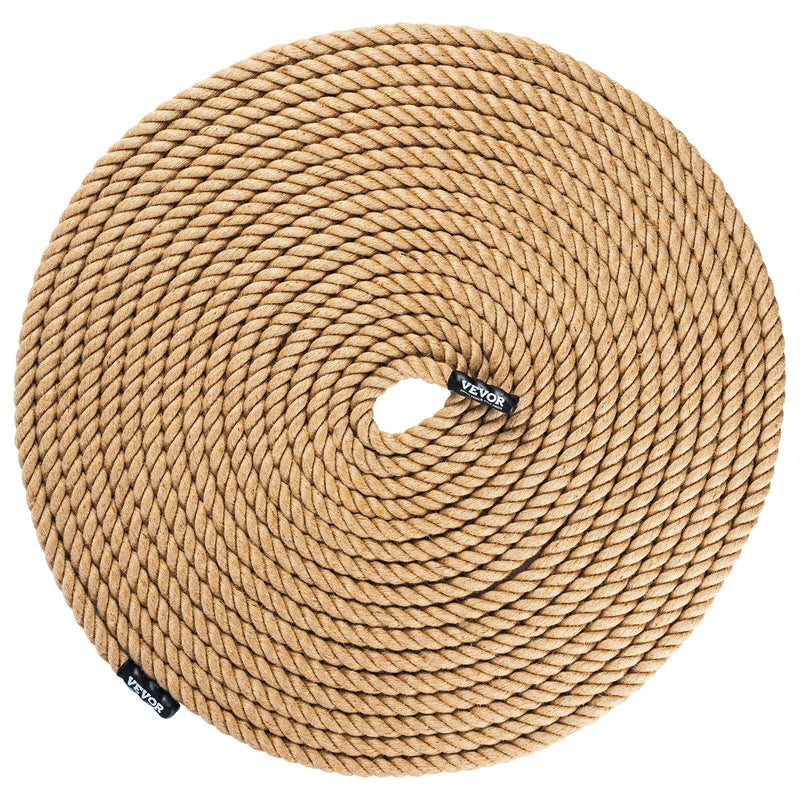 VEVOR 1"x100FT Gym Climbing Rope Fitness Strength Training Rope Home Exercise