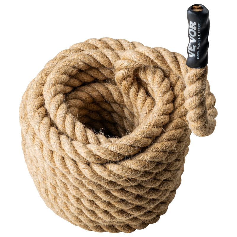 VEVOR 1"x50FT Gym Climbing Rope Fitness Strength Training Rope Home Exercise