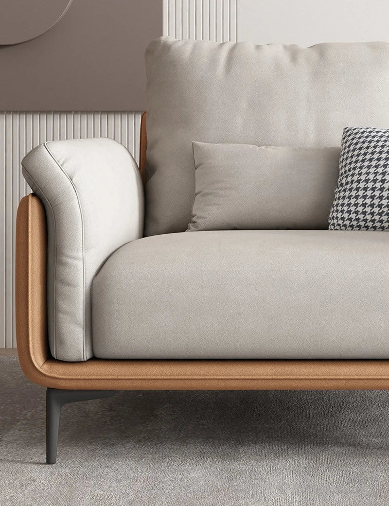 V51 Modern Leather Sofa