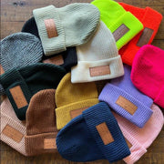 Waffle Cabin Beanie | Little Buck - Home & Well