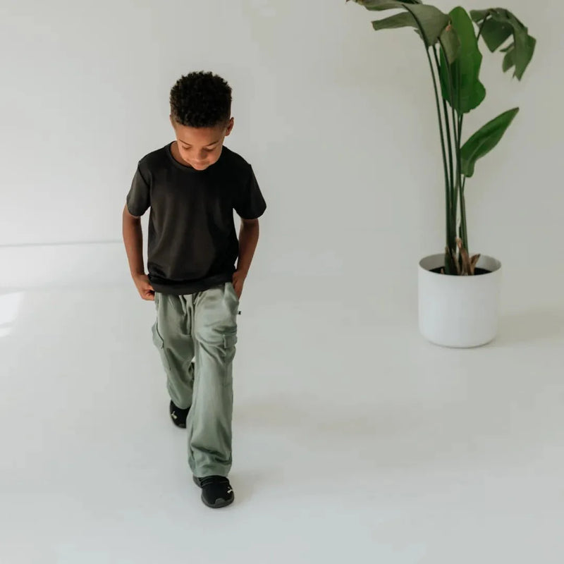 Youth Bamboo Cargo Pants — Last Call