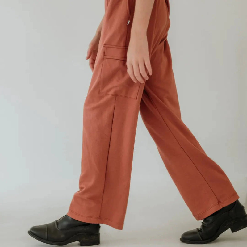Youth Bamboo Cargo Pants — Last Call