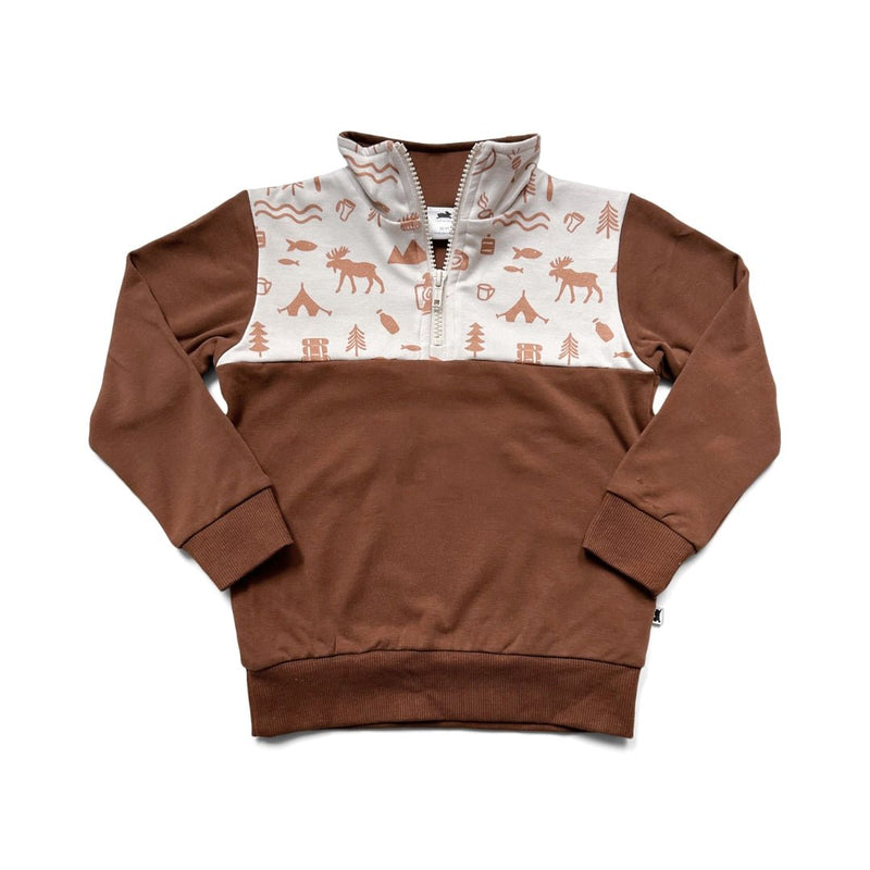 Youth Bamboo Fleece Half Zip — Last Call