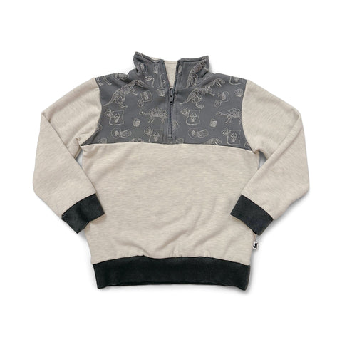 Youth Bamboo Fleece Half Zip — Last Call