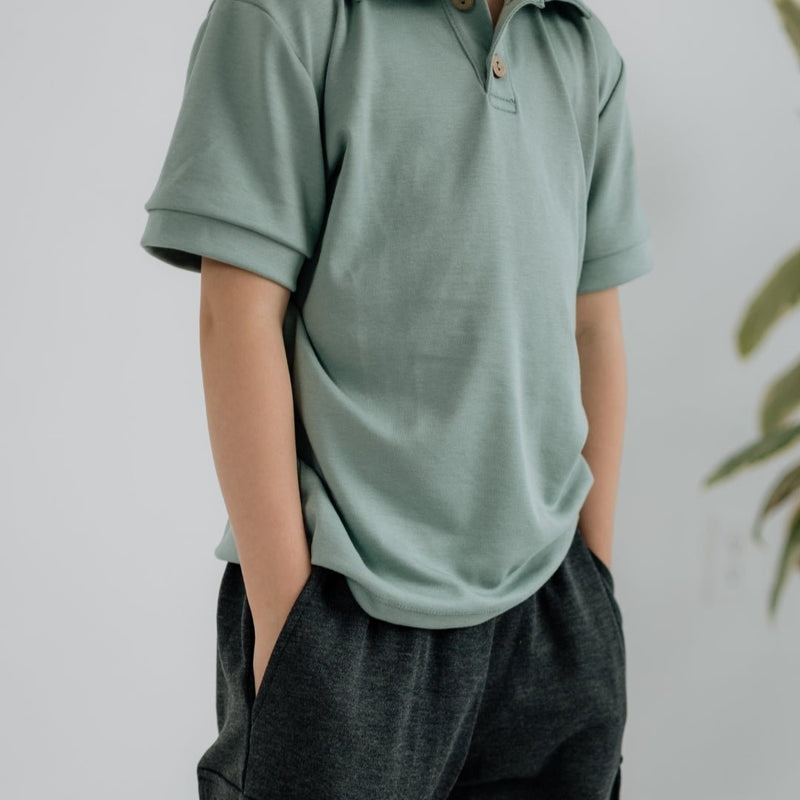 Youth Bamboo Polo Shirt — Last Call